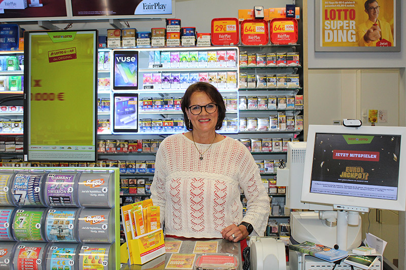 Inhaberin Marita Wessels - Tabakbörse und Lotto Vreden